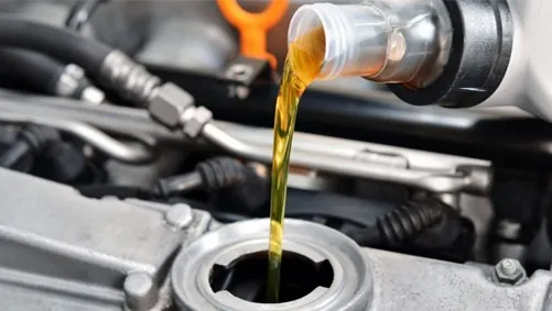 Troca de óleo do motor